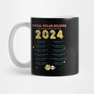 Funny I Got Totally Mooned Solar Eclipse Path 2024 Mug